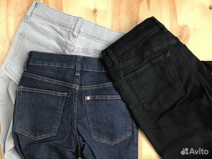 Набор джинсы скинни фит 116, новые