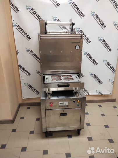 Запайщик лотков Hefflervac вакуум-газ