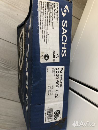 Сцепление sachs Skoda Felicia