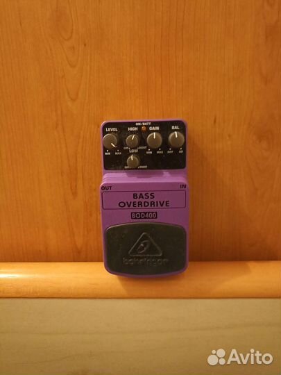 Behringer bod400 басовый овердрайв
