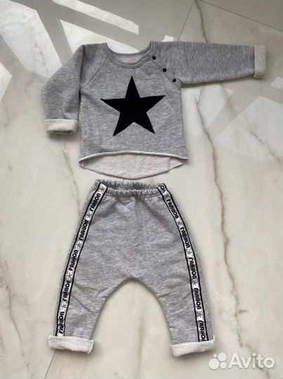 Трикотажный костюм детский