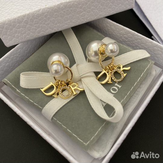 Серьги Dior