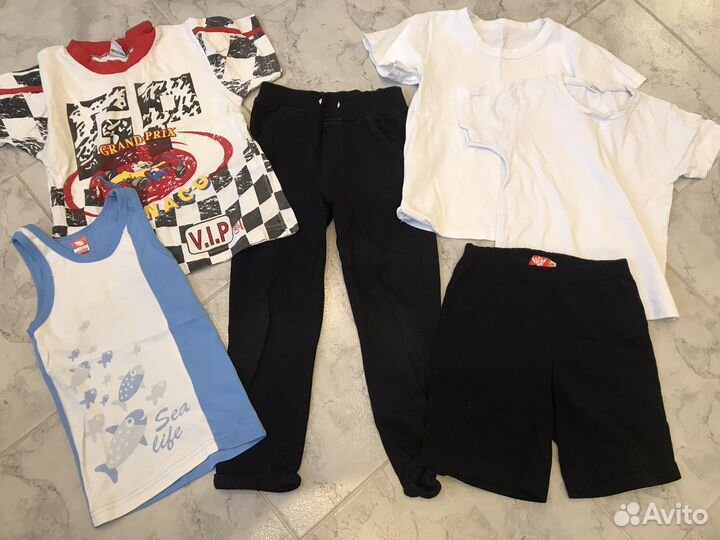 Вещи для мальчика пакетом next gap 110-116, 5-6л