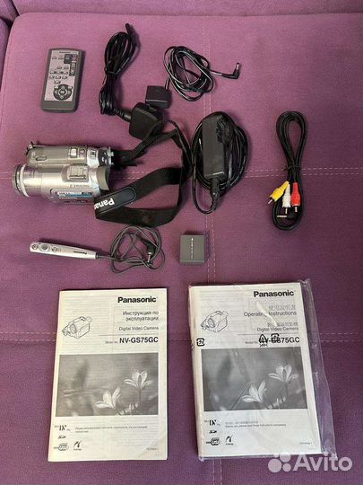 Видеокамера panasonic NV-GS75