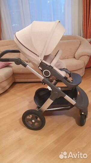 Коляска Stokke trailz 3 в 1 + допы