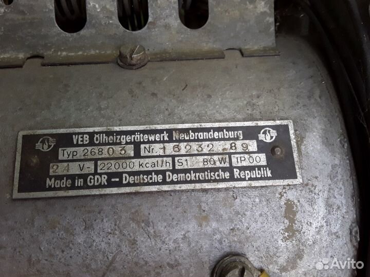 Продаю автономный дизельный отопитель с автобуса