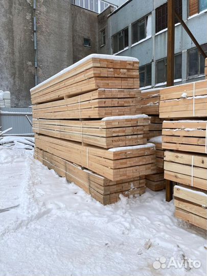 Доска обрезная 50х200х6000мм