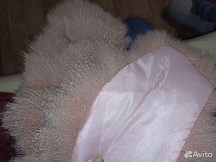 Воротник. Натуральный мех