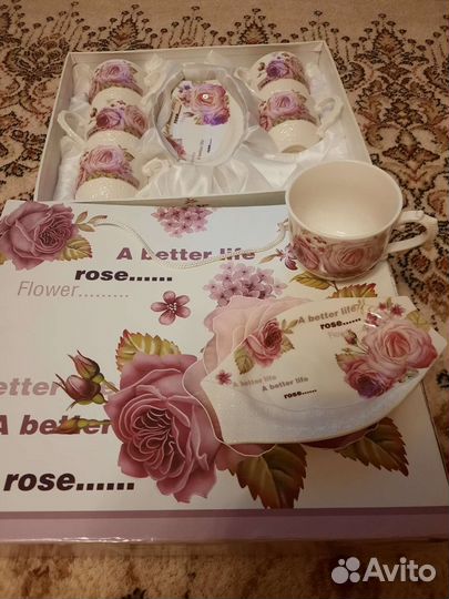 Керамический чайный набор