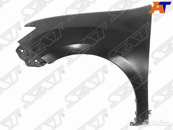 Крыло переднее renault logan