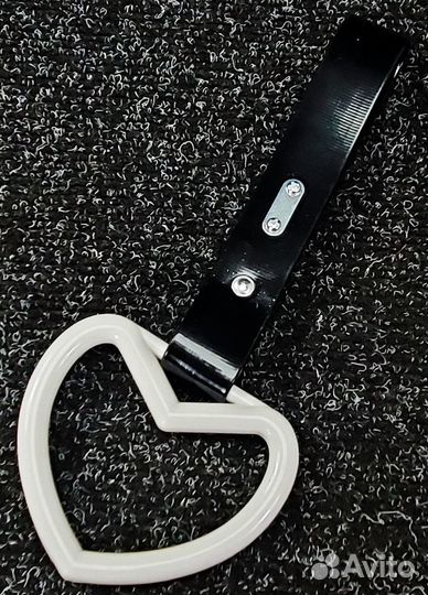 Цурикава Сердце черный ремешок (Белый)