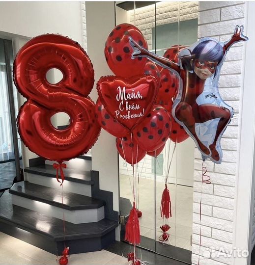Шары Леди Баг и супер кот