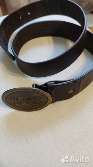 Кожаный ремень унисекс