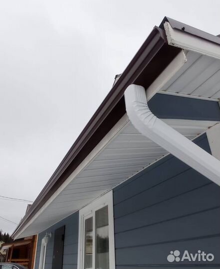 Монтаж установка водостоков