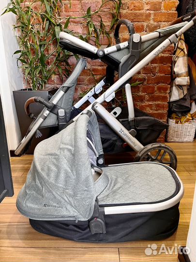 Коляска для погодок и двойни uppababy vista