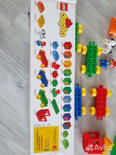 Lego duplo 10558 и 6152