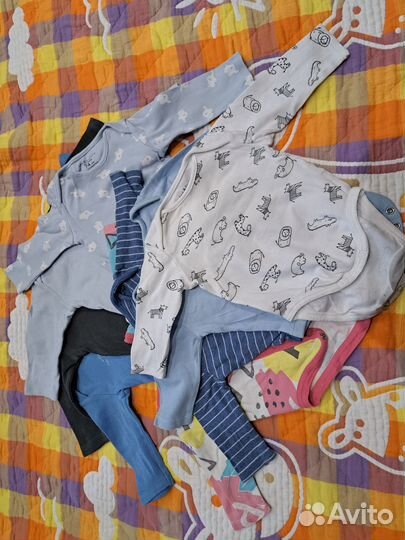 Детские вещи пакетом от 0 до года