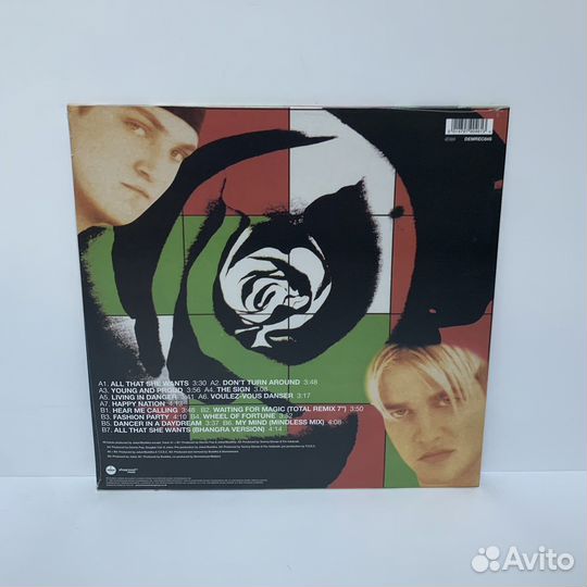 Ace Of Base - Happy Nation LP (clear vinyl)