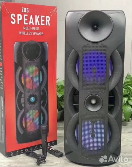 Большая мощная колонка блютуз на аккумуляторе