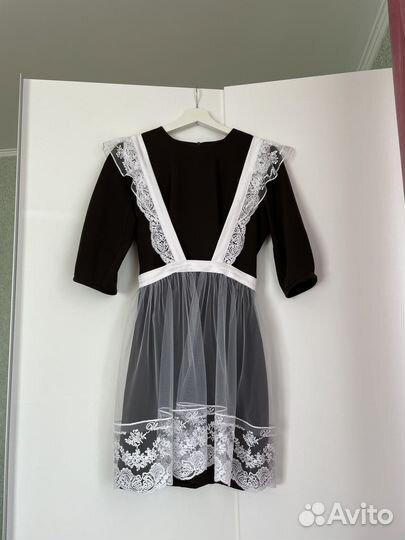 Школьная форма на последний звонок с фартуком