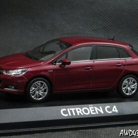 Citroen C4 2011 d.red 1-43 DealerNorev