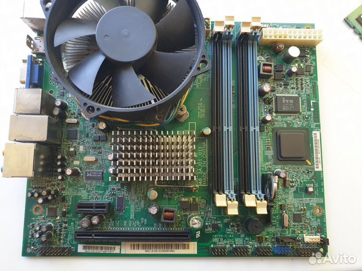 Комплект материнская процессор оперативная память