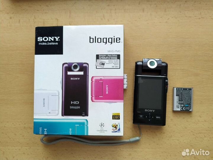 Видеокамера sony MHS-PM5 bloggie