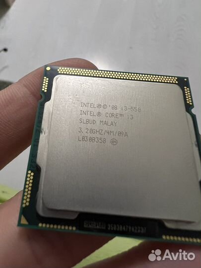 Процессор Intel core i3-550