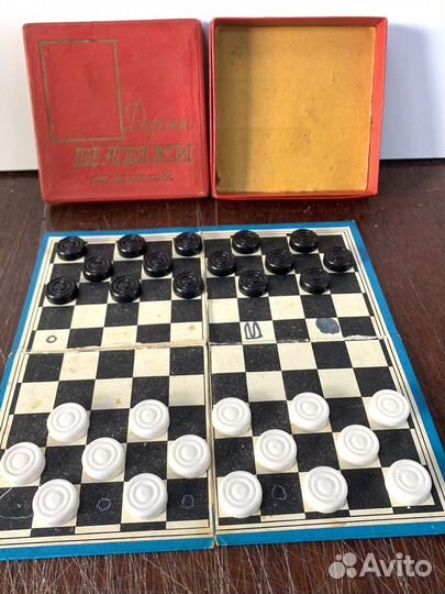Шашки дорожные СССР