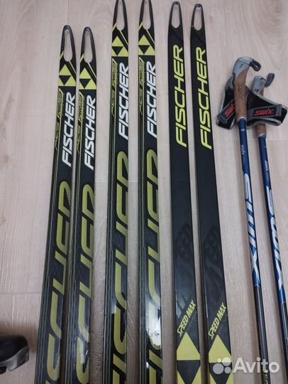 Беговые лыжи 192 191 профессионал Fischer Speedmax