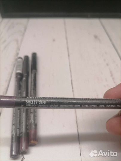 Замшевые карандаши NYX suede для губ новые