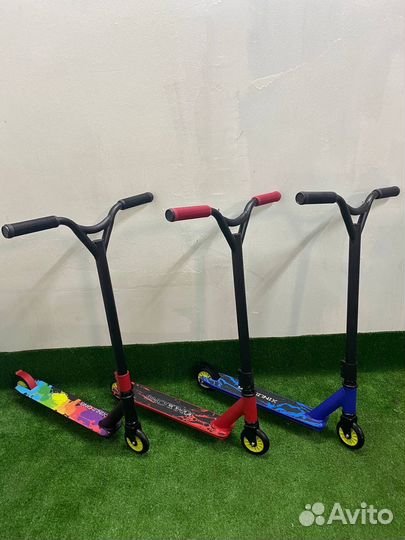 Трюковой самокат новый