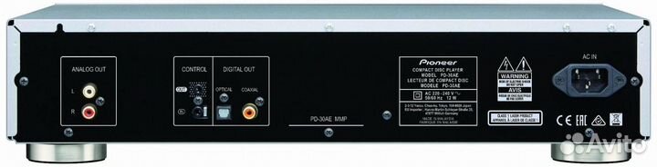 Cd проигрыватель pioneer PD-30 AE silver