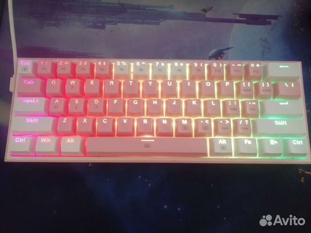 Клавиатура red dragon fizz k617-rgb