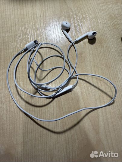 Наушники apple earpods lightning