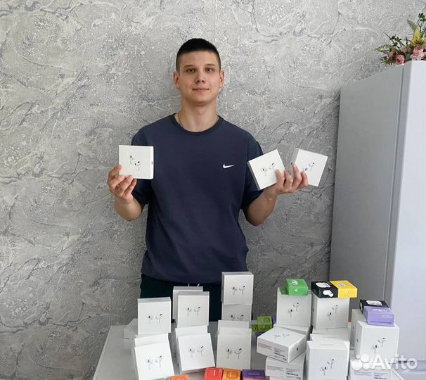 Airpods pro (чехол + доставка)