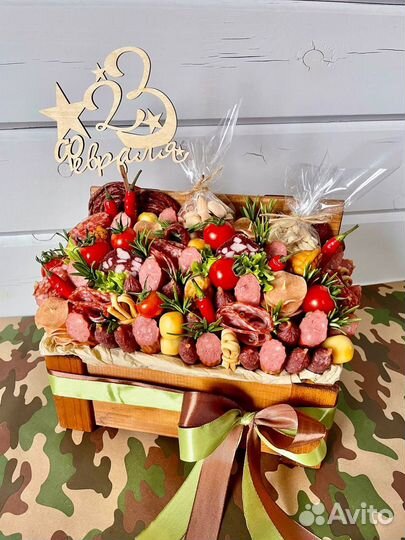 Съедобные букеты для мужчин