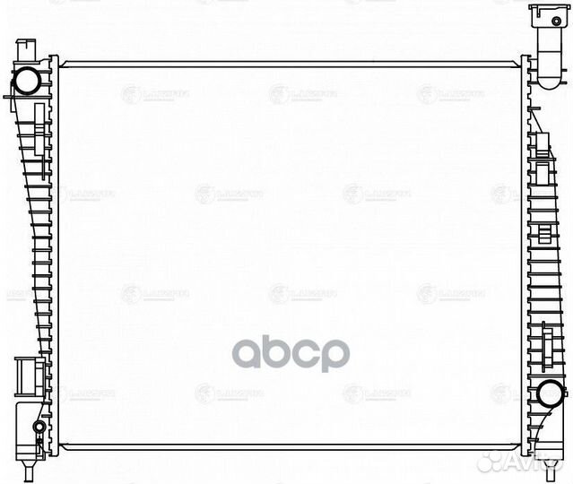 Радиатор охл. для а/м Jeep Grand Cherokee IV (1