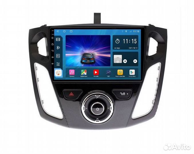 Штатная магнитола Ford Focus 3 Android 11 4+64Gb