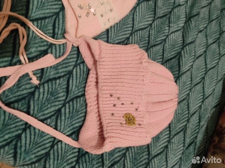 Шапка для девочки на 2 года