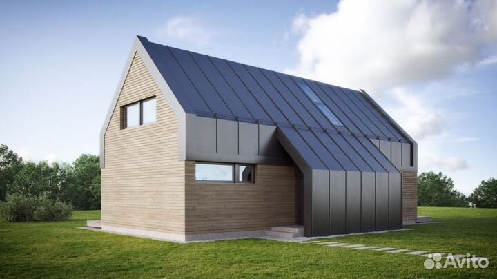 Модульный дом барнхаус