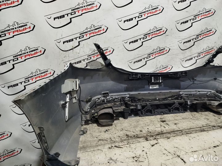 Бампер mercedes-benz C-class W205 sedan AMG line задний серебро, 775U NA7003