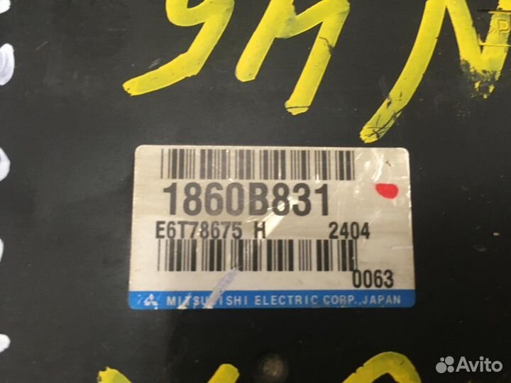 Блок управления двигателем ASX 2010-2016