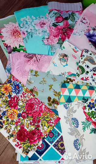 Весовой лоскут хб тканей рогожка,саржа,дорожка