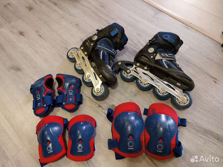 Ролики детские раздвижные 33-36