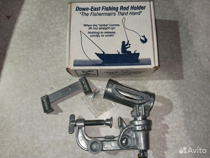 Держатель удилища с одинарным зажимом