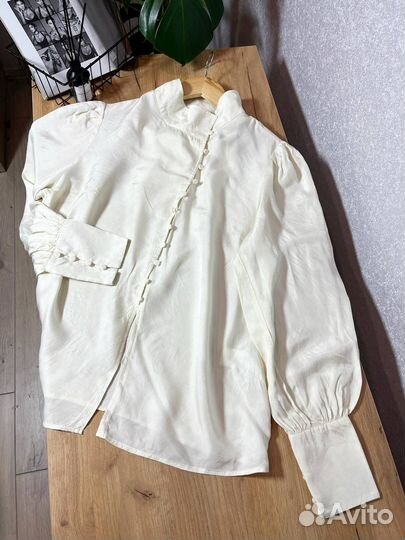 Винтажная блузка 48