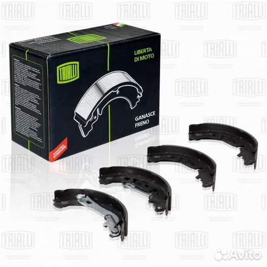 Trialli GF2104 Колодки торм. для а/м Opel Corsa D