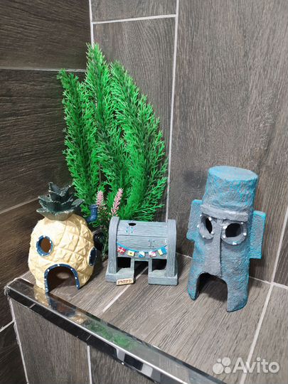 Декорации для аквариума