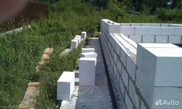 Газобетонные блоки. Газоблок. Пенобетон